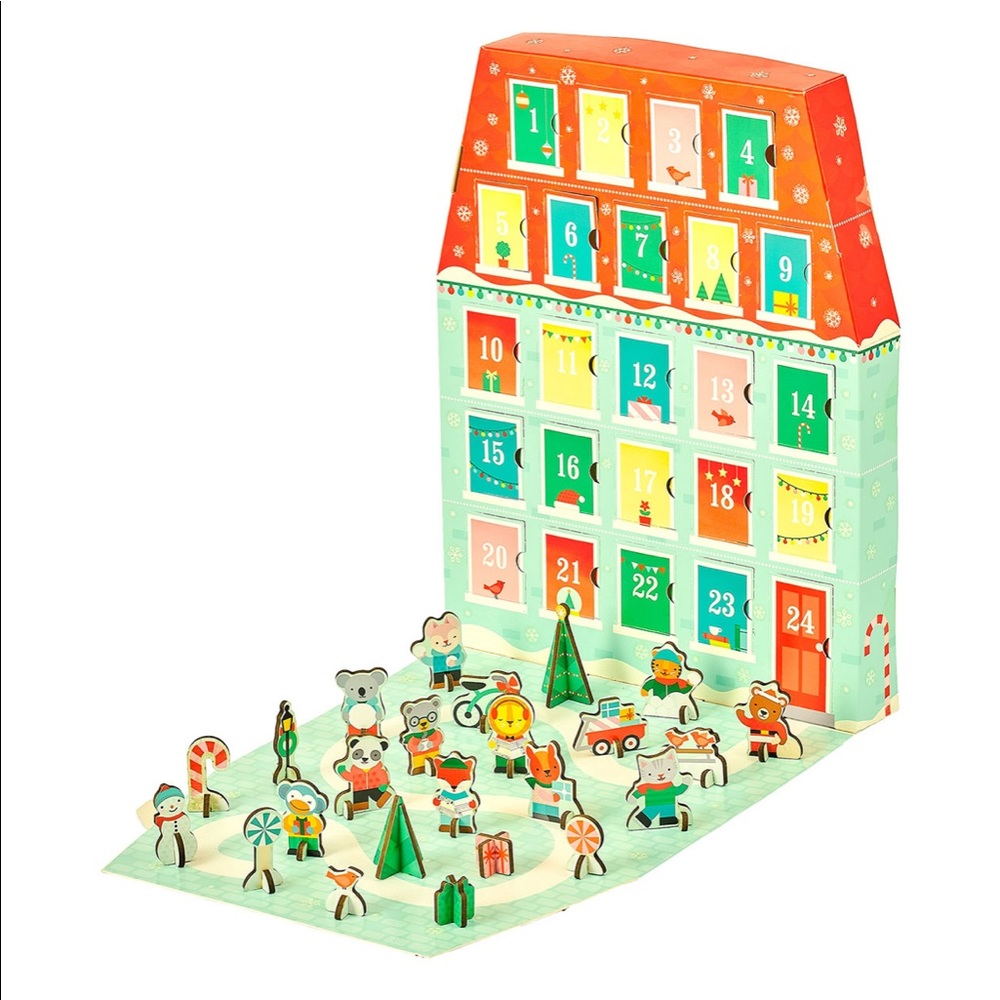 Petit Collage Christmas Pop Out Advent Calender - Picture 3 of 7